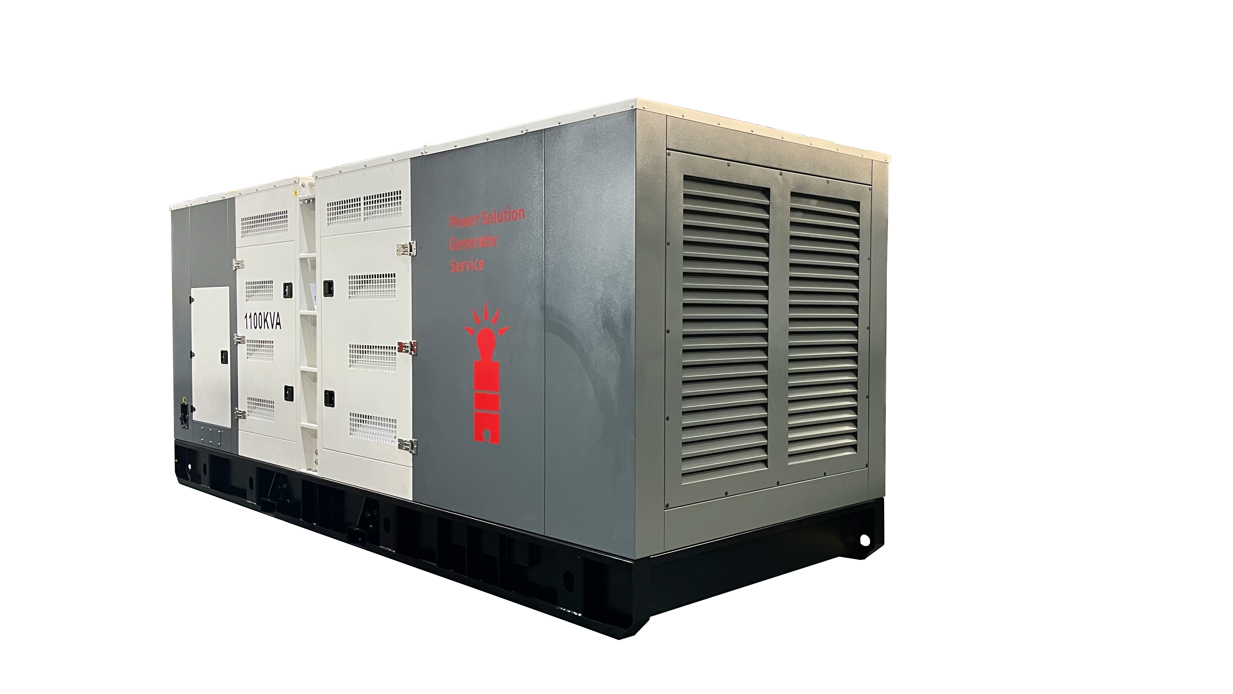 DIY-P1100A 1100KVA Generador diesel de energía en espera establecido por Perkins 4008tag2a