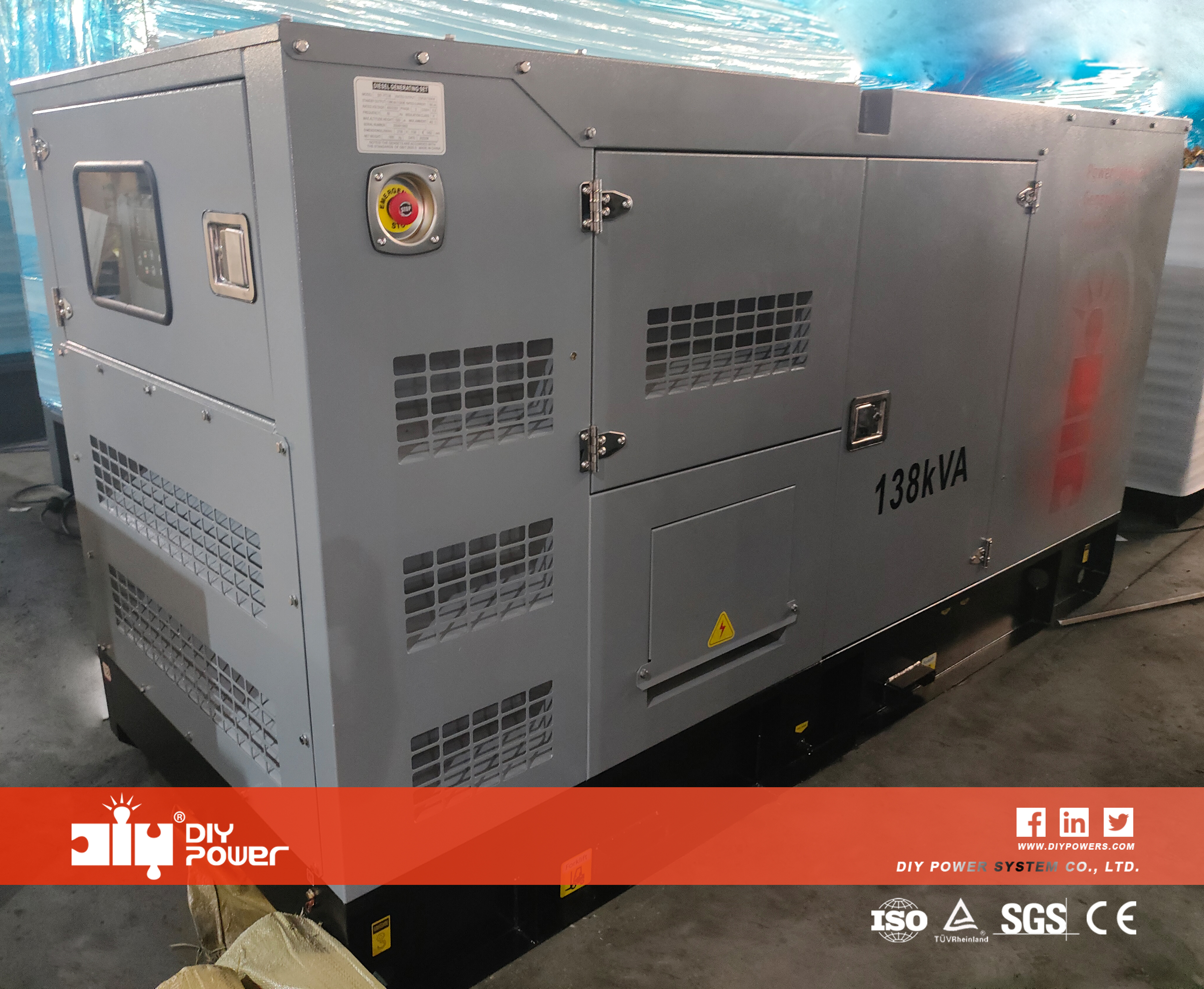 Generador de 138kva 