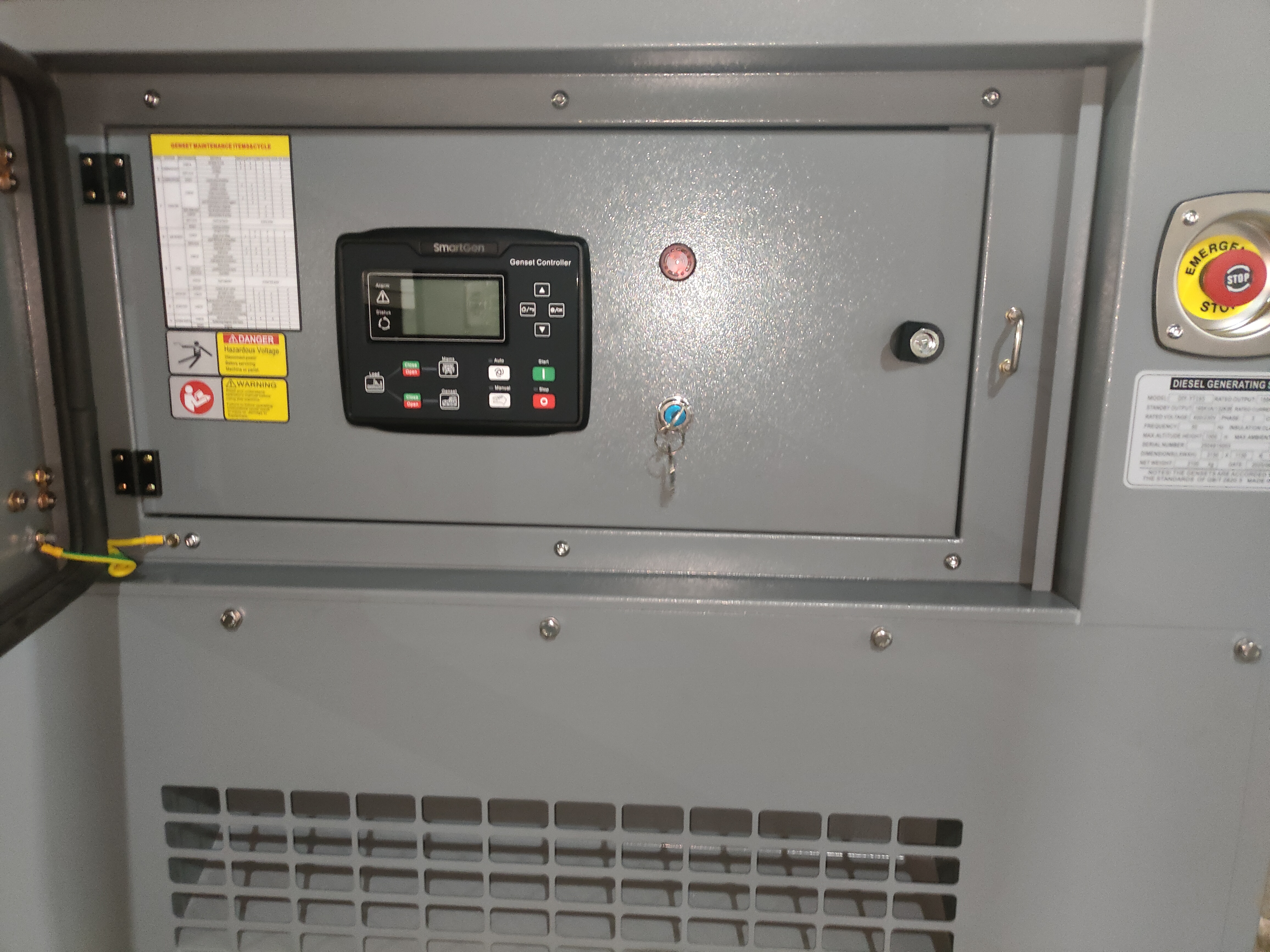 DIY-DP165 YTO LR6B3L-15 Grupo electrógeno diésel 120kW 150kVA 50Hz