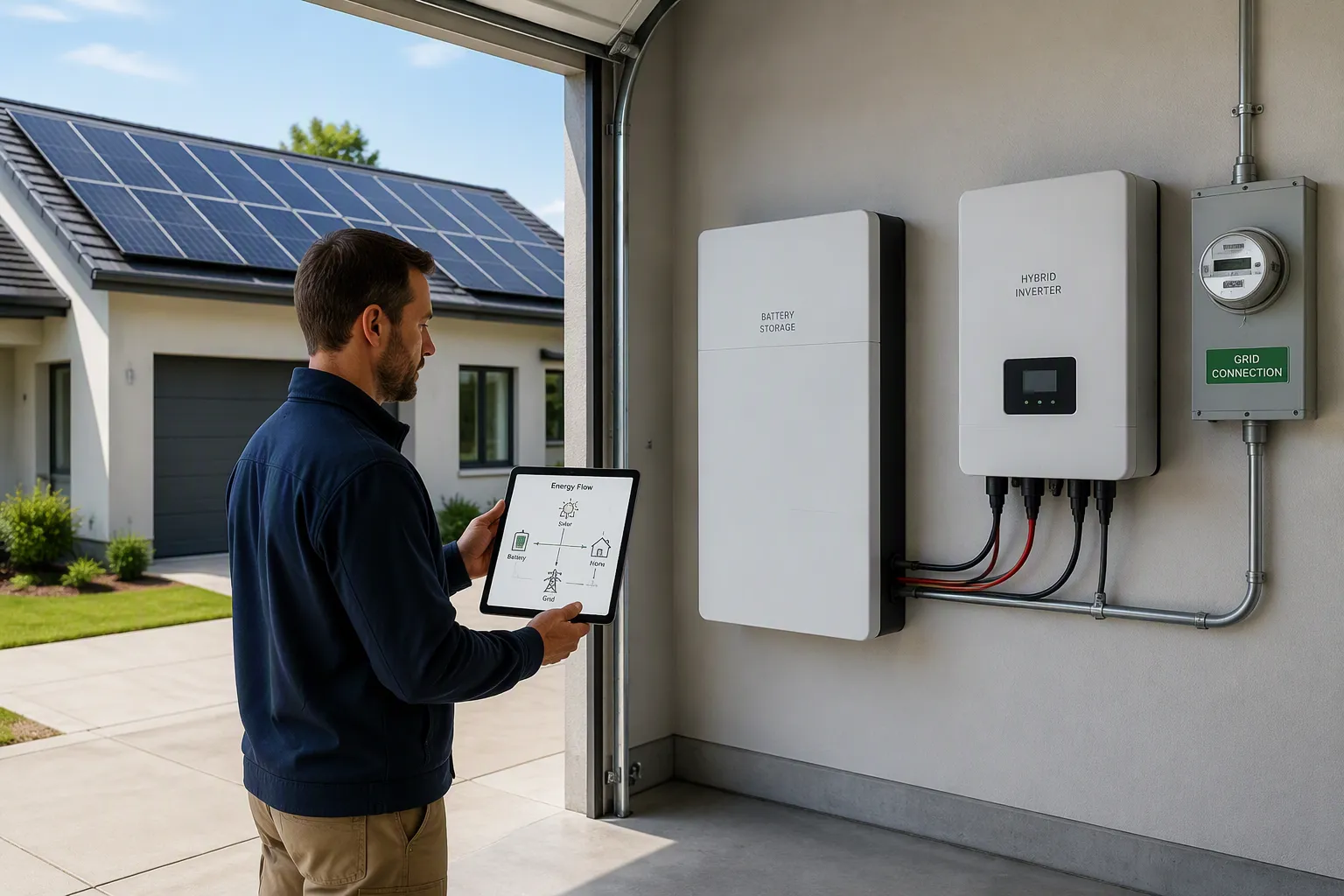 Sistemas de almacenamiento solar plus