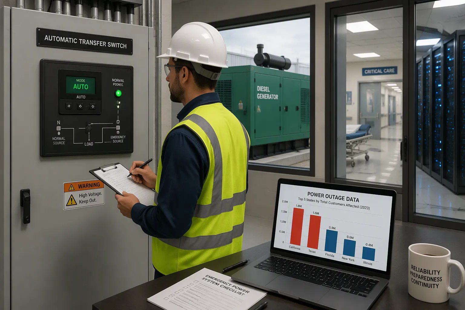 Cu&aacute;ndo elegir un interruptor de transferencia autom&aacute;tica