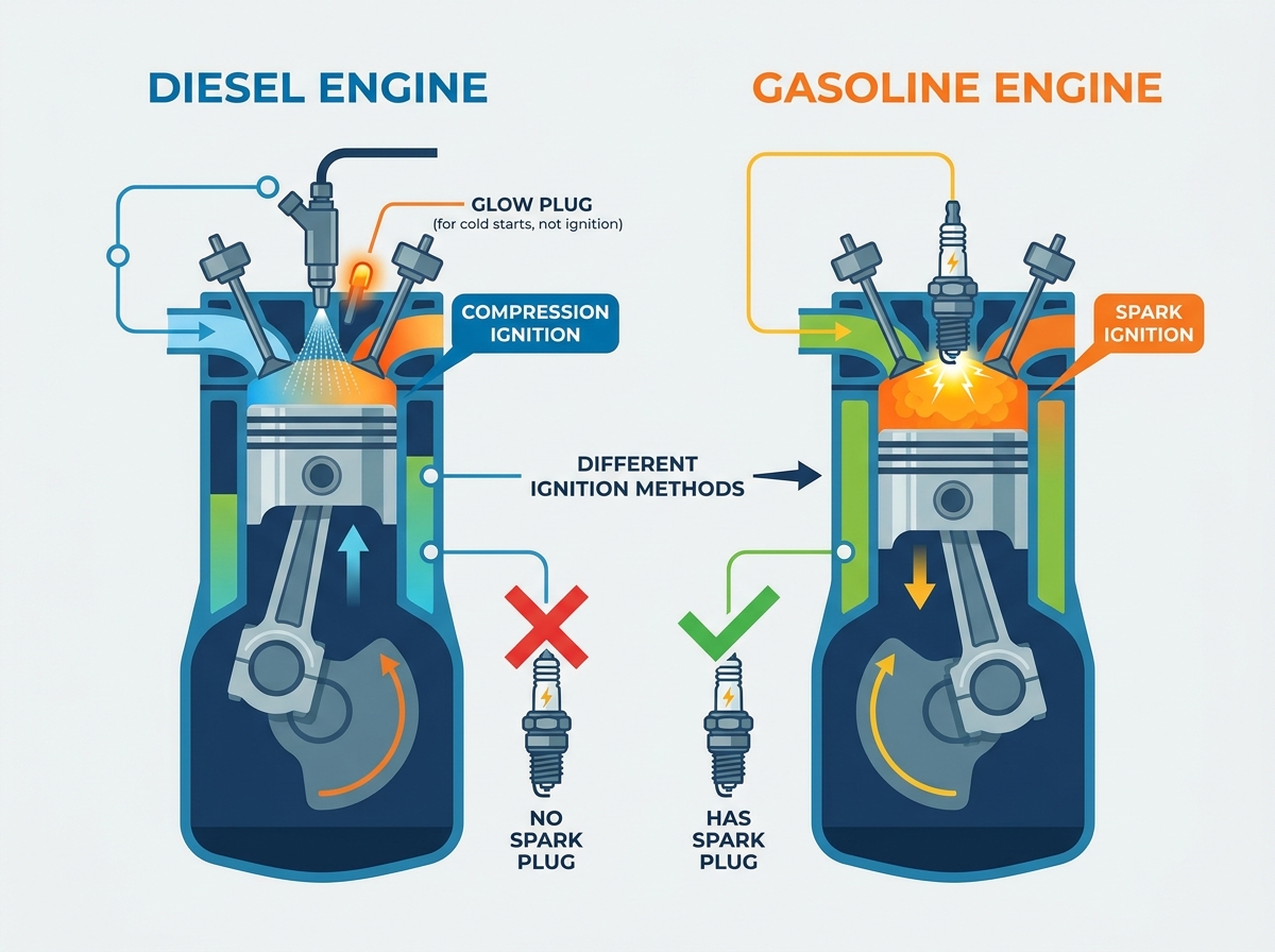 Componentes del motor generador diesel