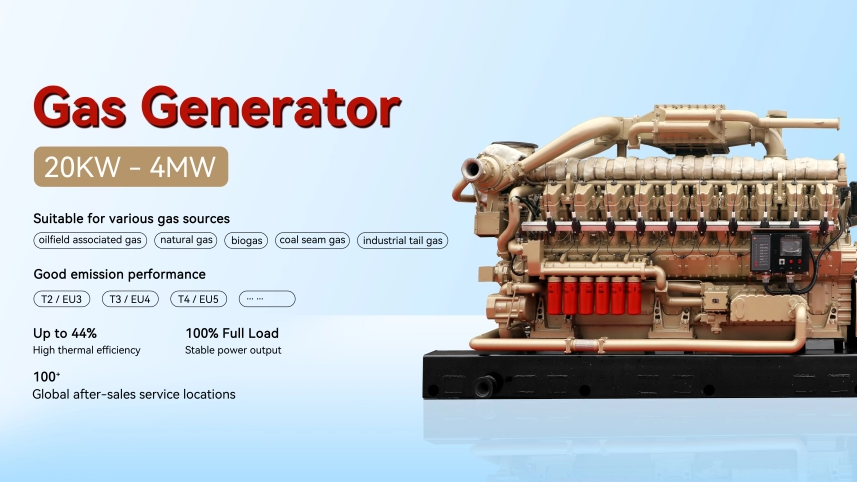 DIY-JC2000NGHV JiChai Nature Generador de gas de alto voltaje por L20V190ZLT-2